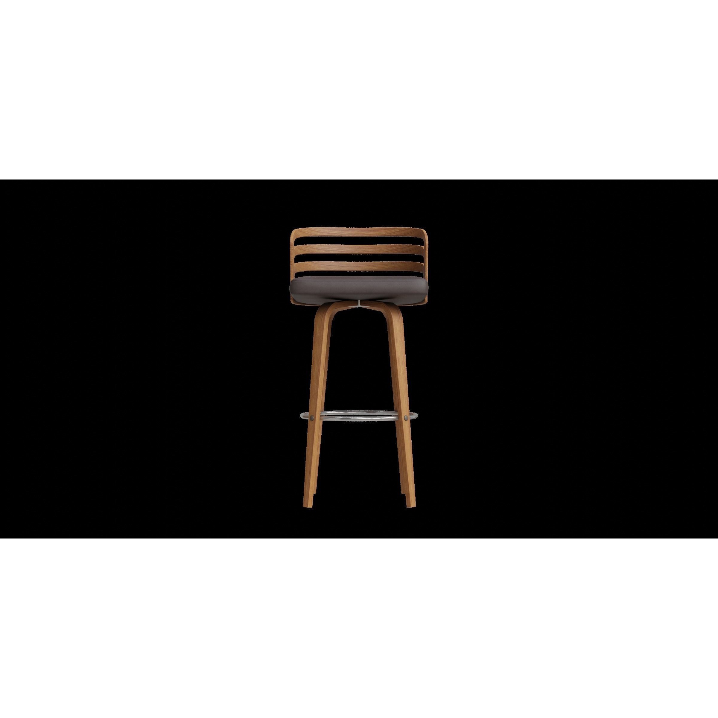 Jayden Counter Stool - Low-Poly Game-Ready 3D Model - View 6