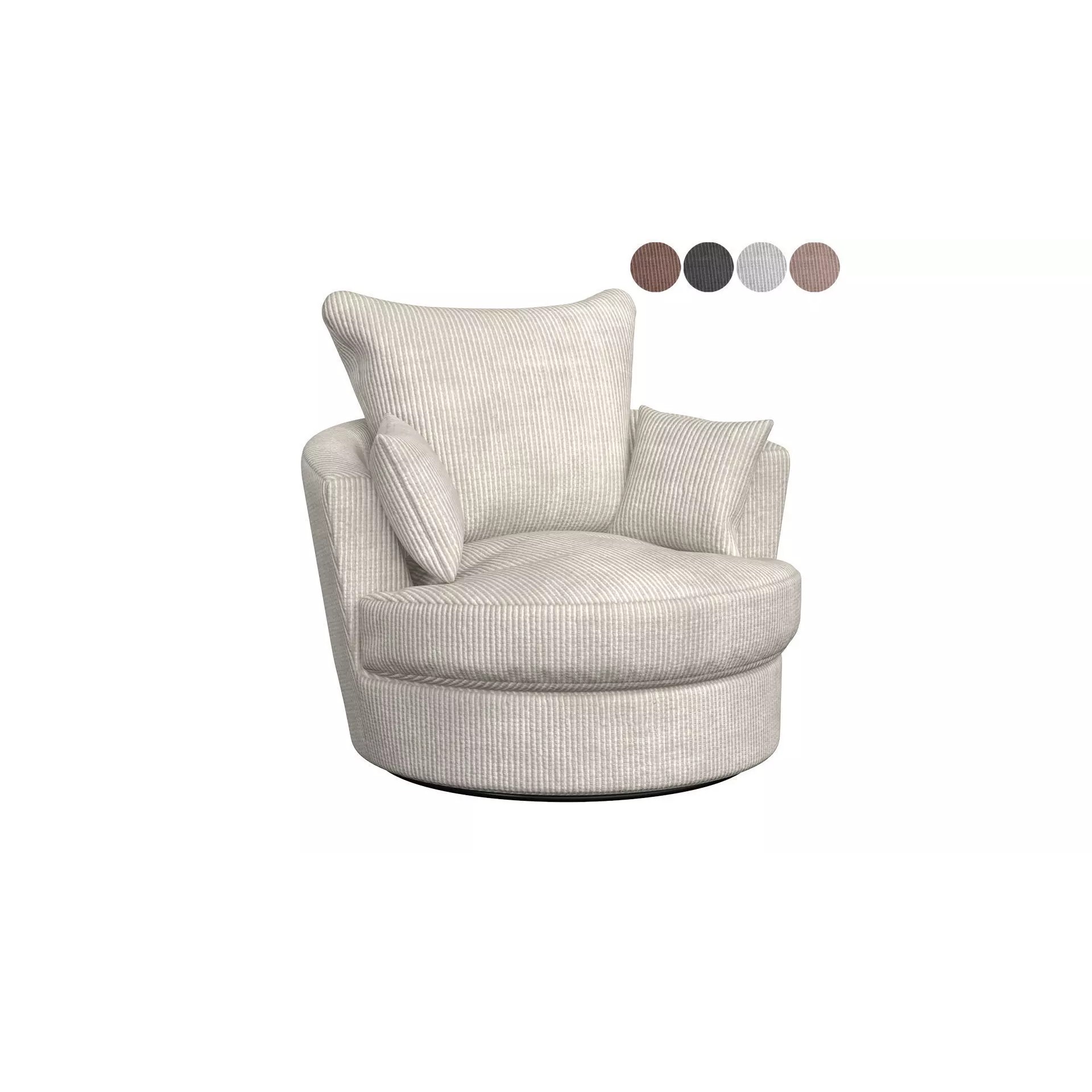 Simsbury Chair - PBR Game-Ready 3D Model - View 2