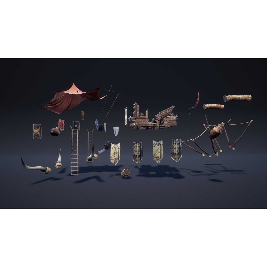 Fantasy Elephant 3D Model – Low Poly Rigged Character with Animations - View 14