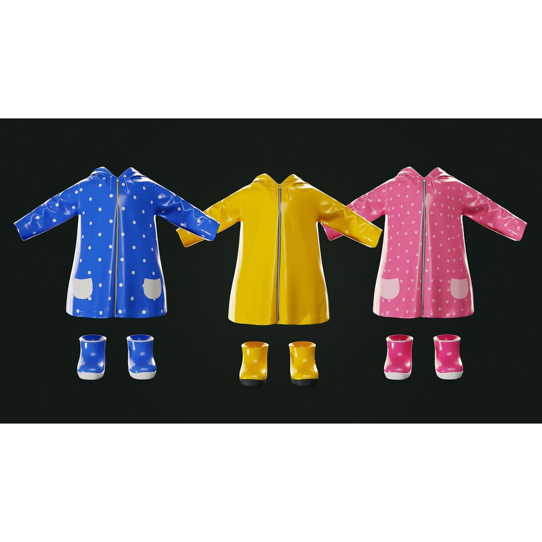 Giraffe Molly 3D Model – Low Poly Game-Ready Character, FBX - View 14