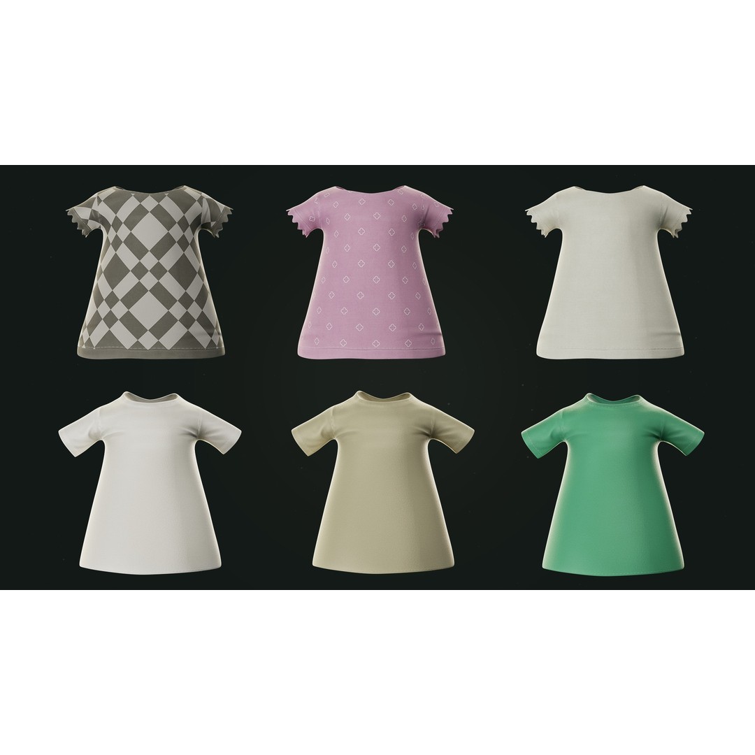 Giraffe Molly 3D Model – Low Poly Game-Ready Character, FBX - View 16