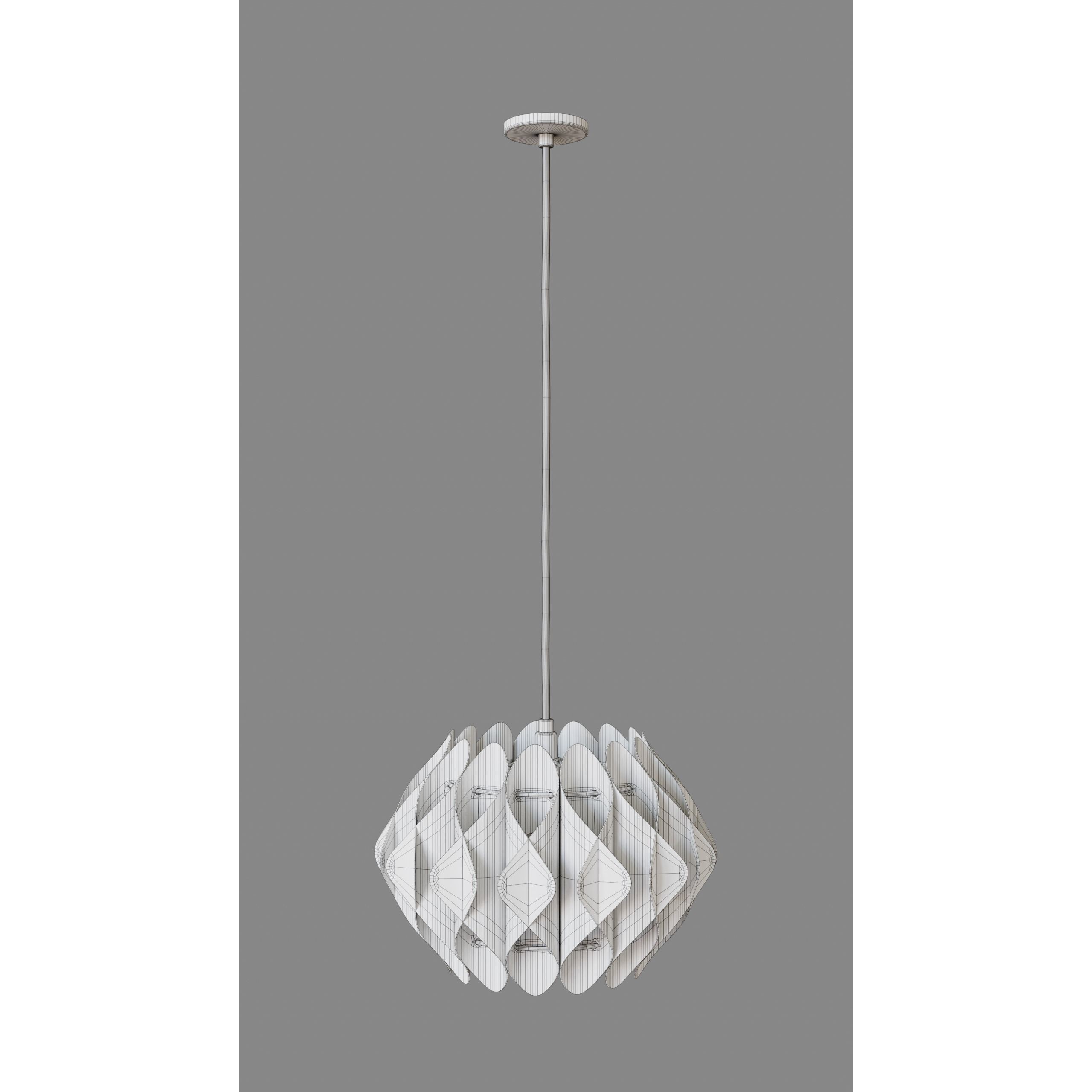 Landon - Realistic Game-Ready Pendant Lamp 3D Model