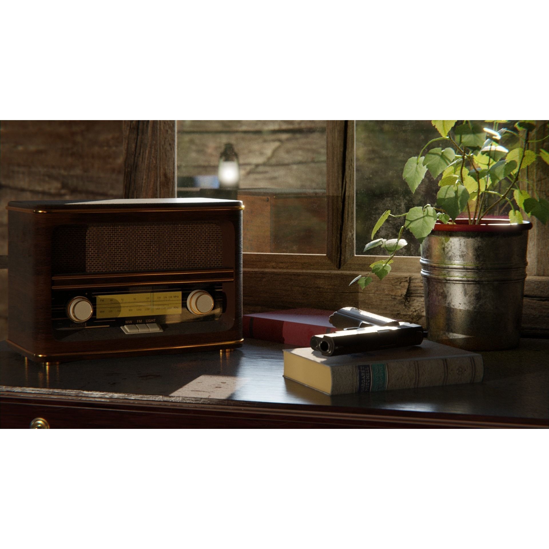 Cabin in the Woods - Game-Ready 3D Model - View 3
