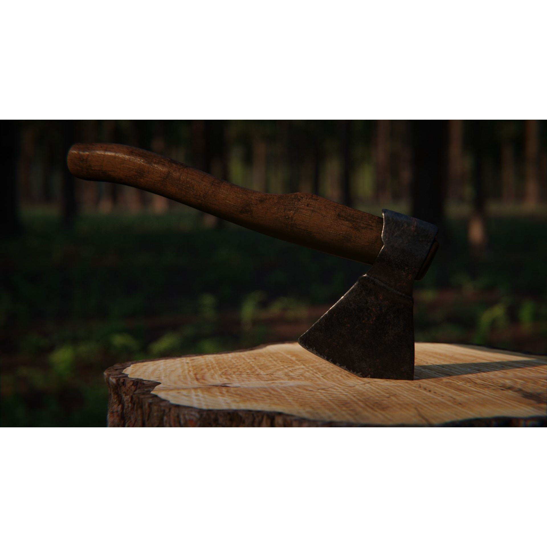 Cabin in the Woods - Game-Ready 3D Model - View 5