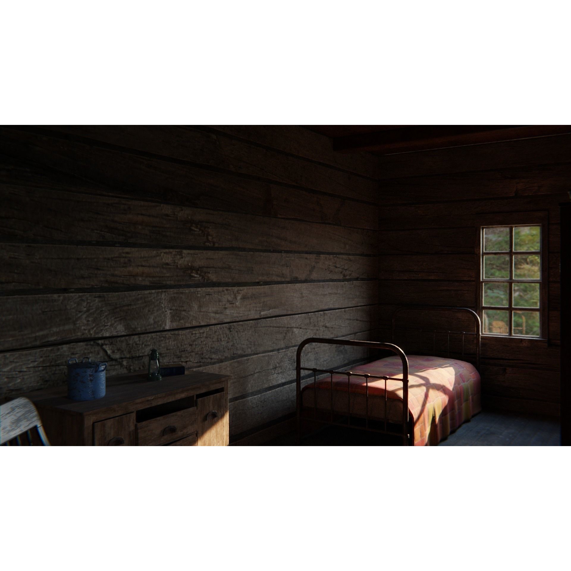 Cabin in the Woods - Game-Ready 3D Model - View 8