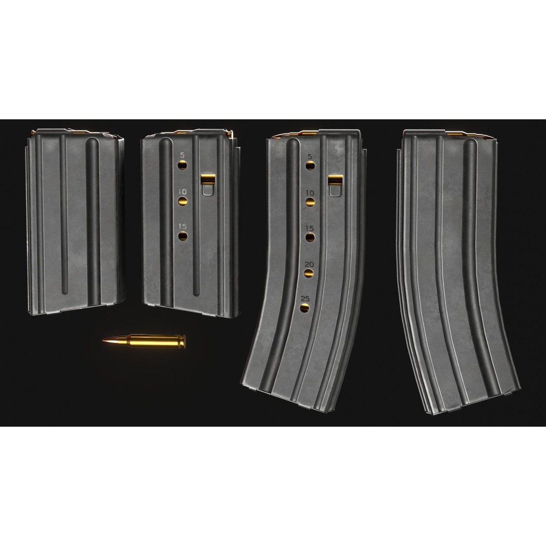 Howa Type 89 3D Model – Low Poly Game Asset, FBX & OBJ Formats