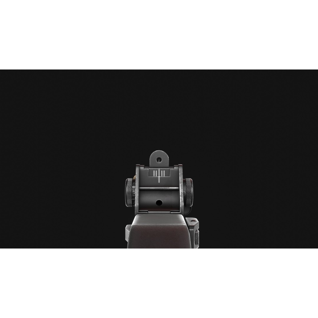 Howa Type 89 3D Model – Low Poly Game Asset, FBX & OBJ Formats - View 11