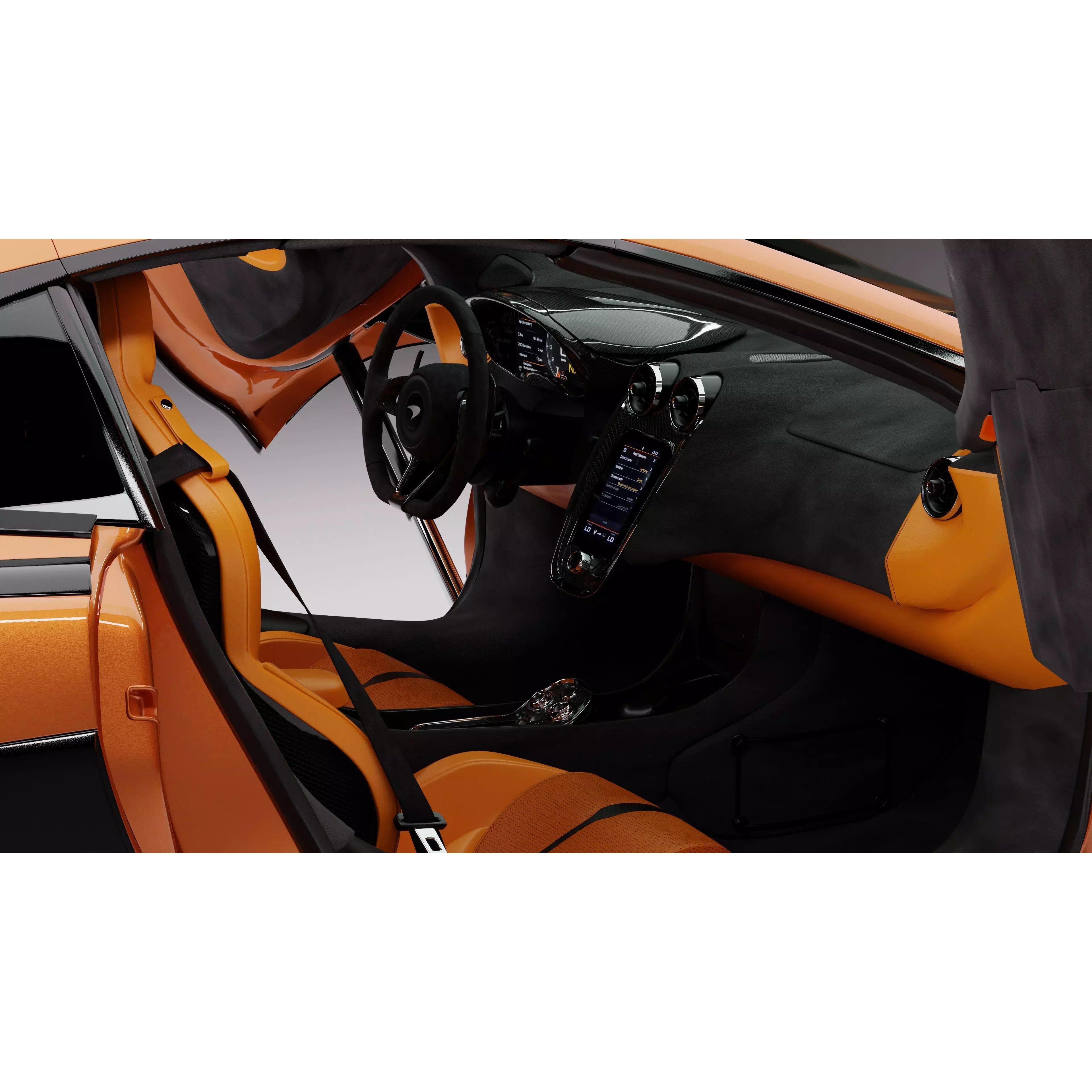 McLaren 570S Spider - Game-Ready 3D Model - View 11