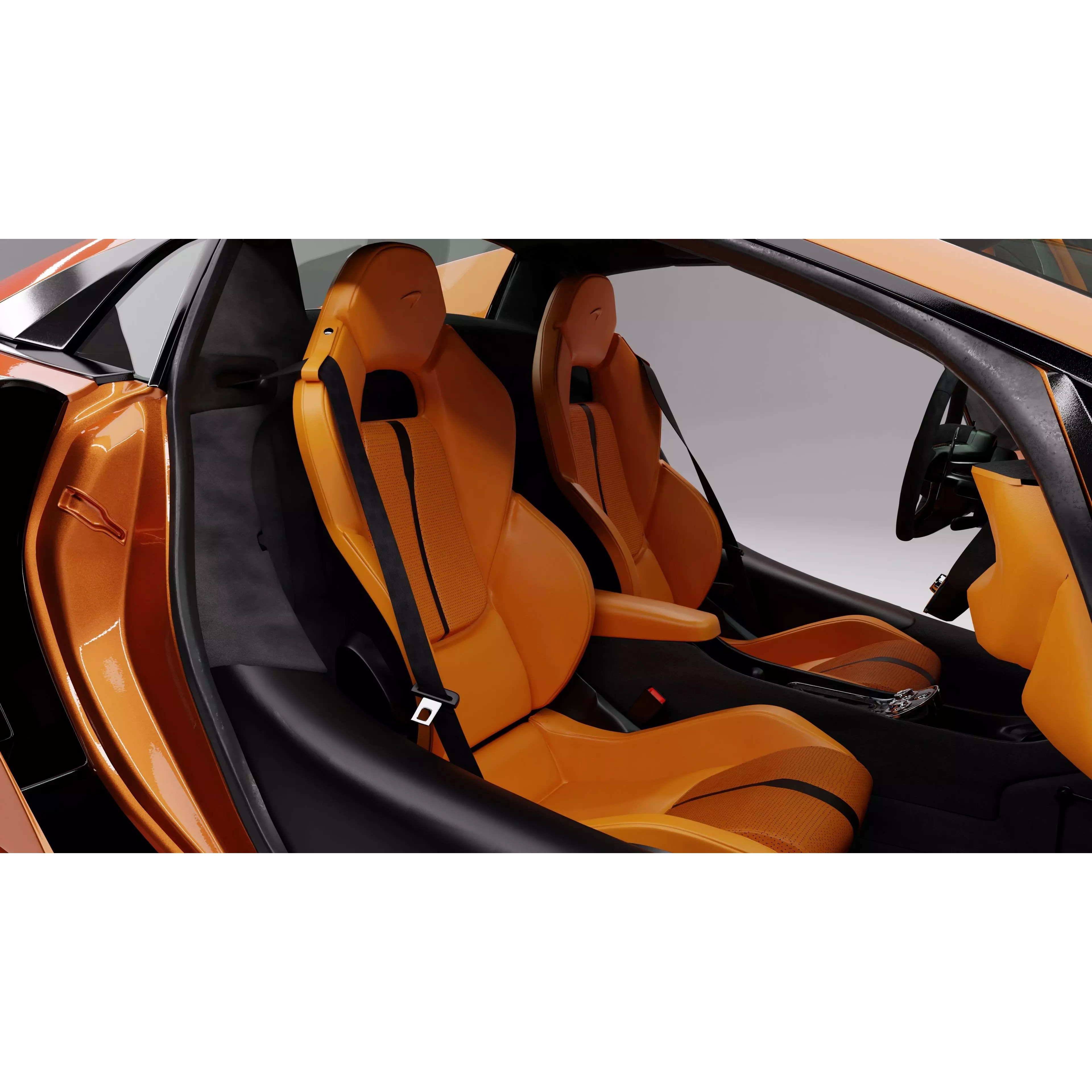 McLaren 570S Spider - Game-Ready 3D Model - View 13