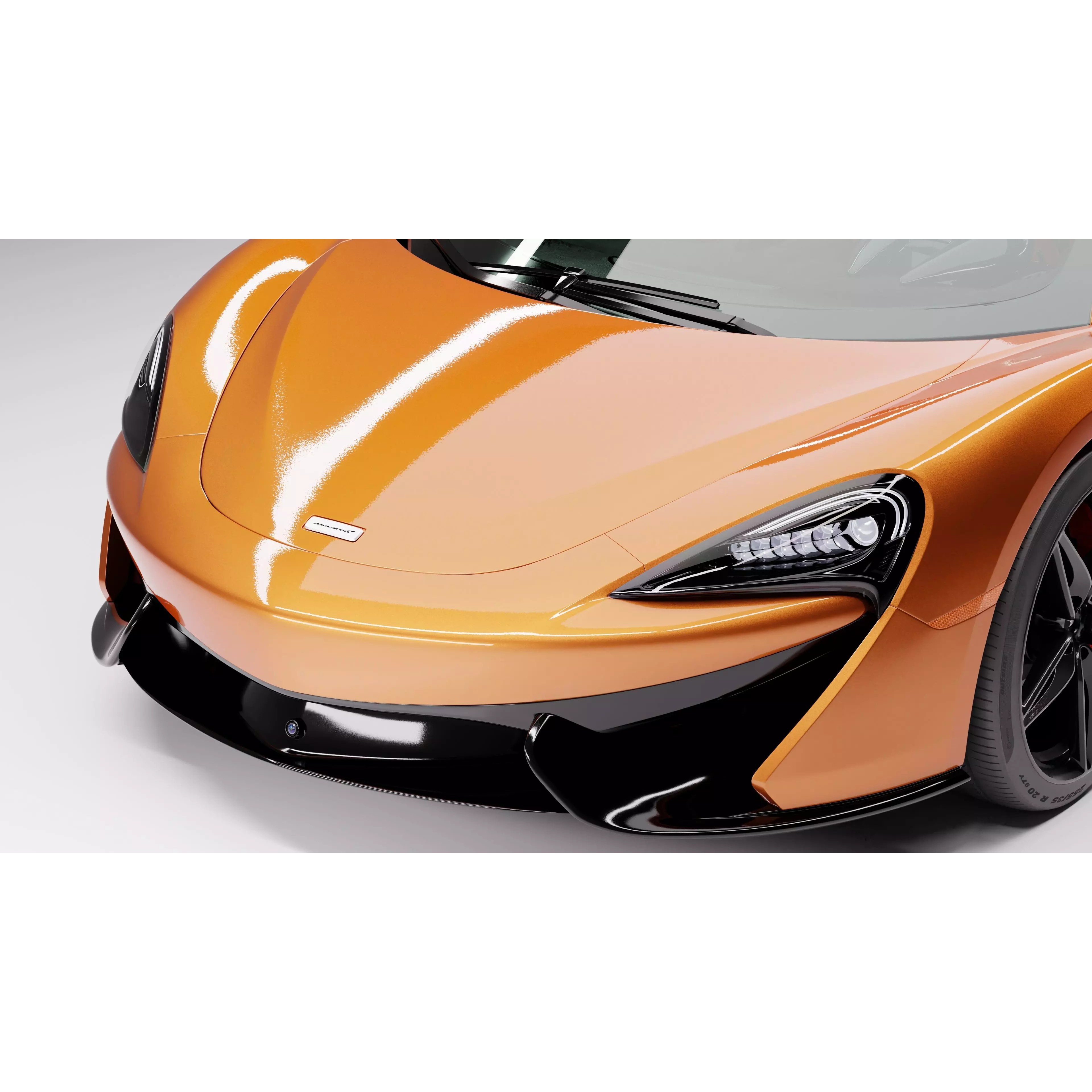 McLaren 570S Spider - Game-Ready 3D Model - View 5