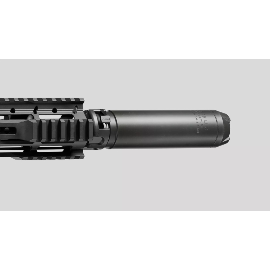 Surefire SOCOM556-RC4 Suppressor 3D Model – Low Poly Game Asset, PBR Textures - View 8