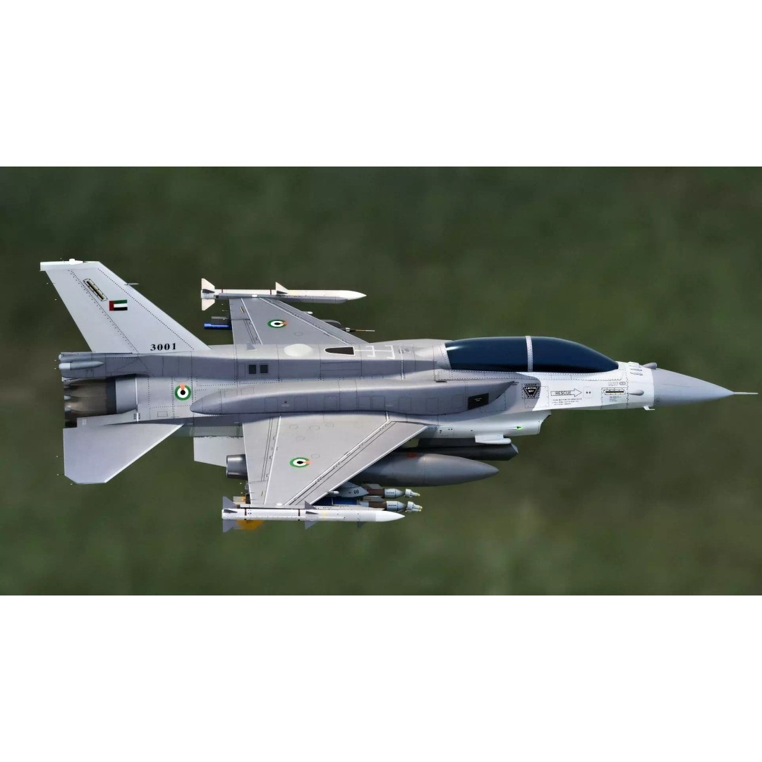 F-16D Block 60 3D Model – Fully Rigged Military Aircraft, Blender - View 20