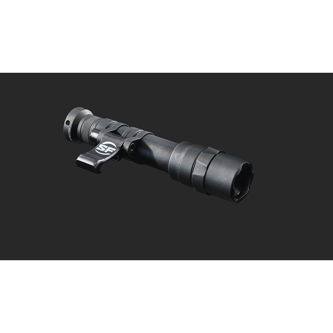 Surefire Scout Flashlight 3D Model – Low Poly Game Asset, FBX - View 8
