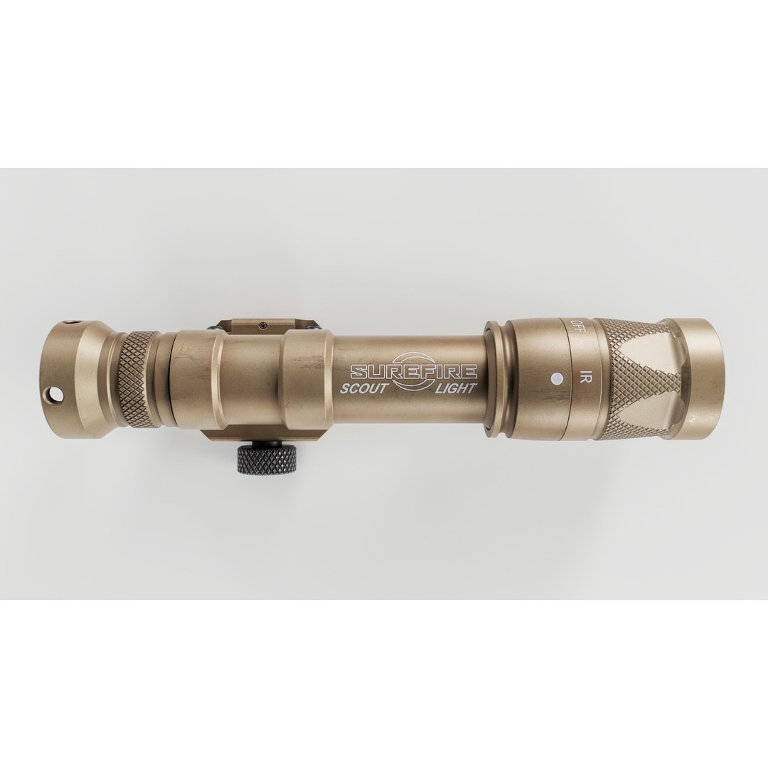 Surefire M600V 3D Model – Low Poly Tactical Weapon Light, FBX - View 20