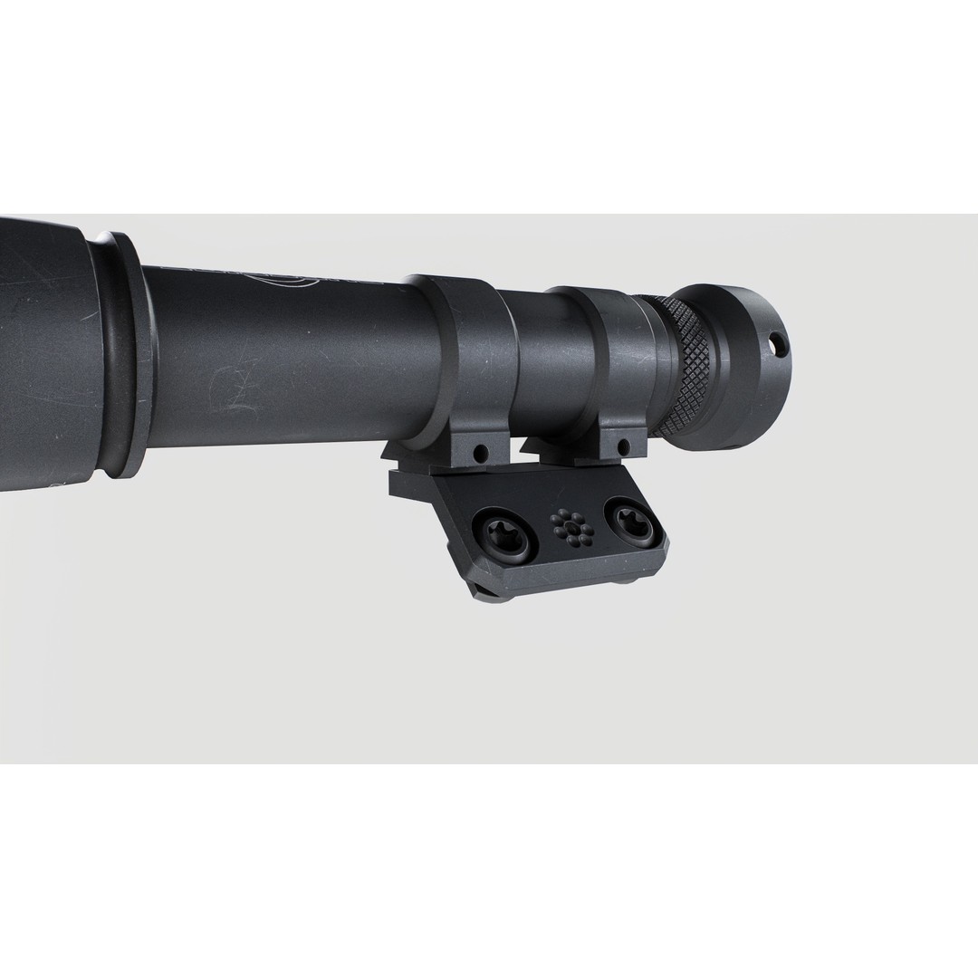 Surefire M600V 3D Model – Low Poly Tactical Weapon Light, FBX - View 28