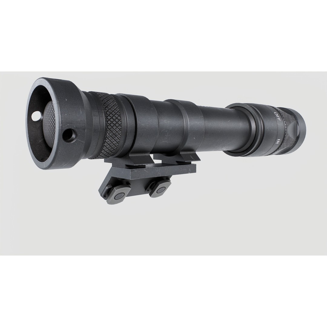 Surefire M600V 3D Model – Low Poly Tactical Weapon Light, FBX - View 34