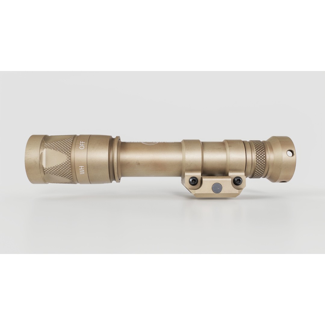 Surefire M600V 3D Model – Low Poly Tactical Weapon Light, FBX - View 9