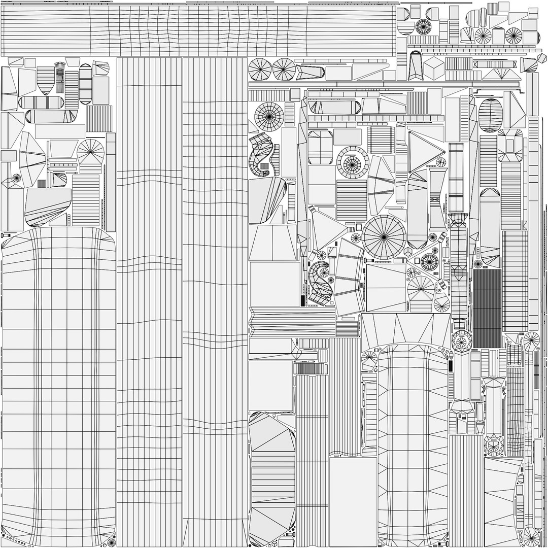 WWII Anti-Aircraft Gun 3D Model – Realistic Military Asset, FBX - View 23