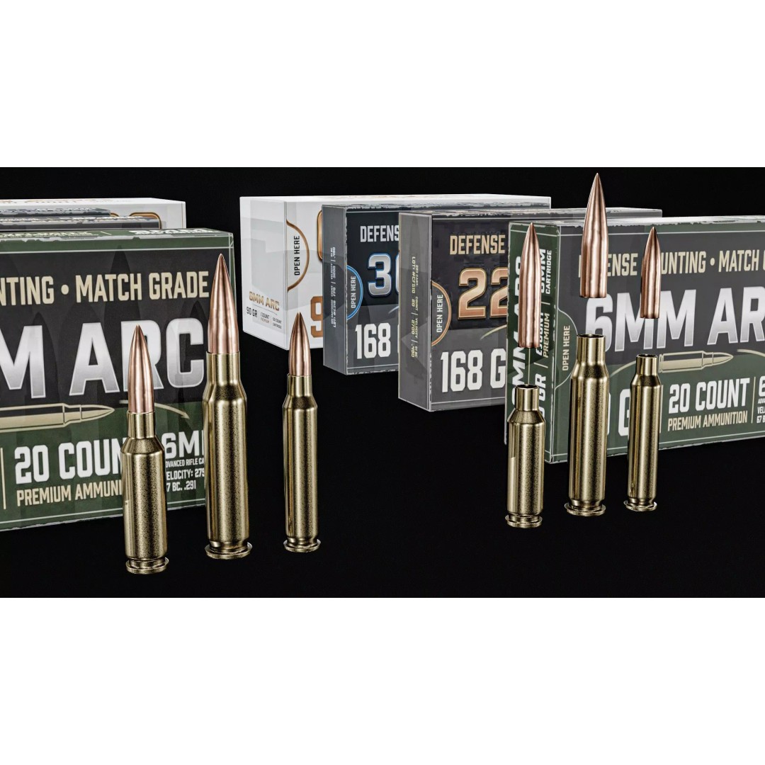 ARC Ammo 3D Model – Low Poly PBR Game Asset, FBX & More - View 13