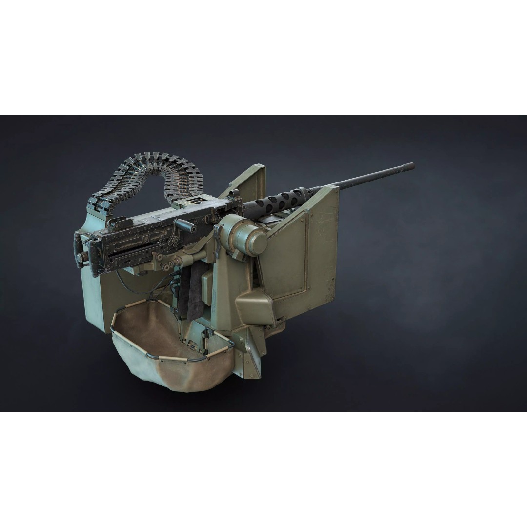 M151 Protector and M153 CROWS RWS 3D Model – Low Poly Game Asset, FBX, OBJ - View 17