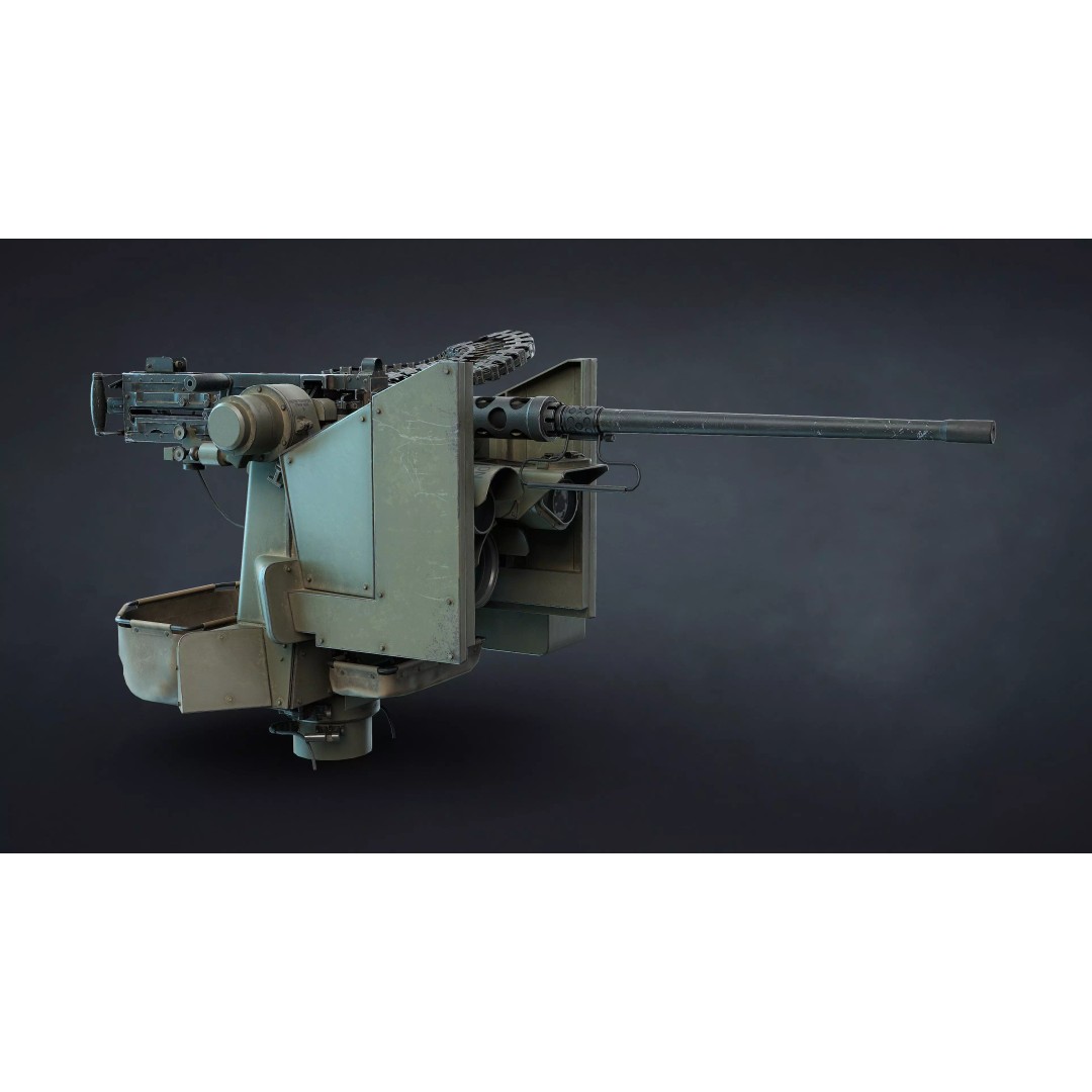 M151 Protector and M153 CROWS RWS 3D Model – Low Poly Game Asset, FBX, OBJ - View 18