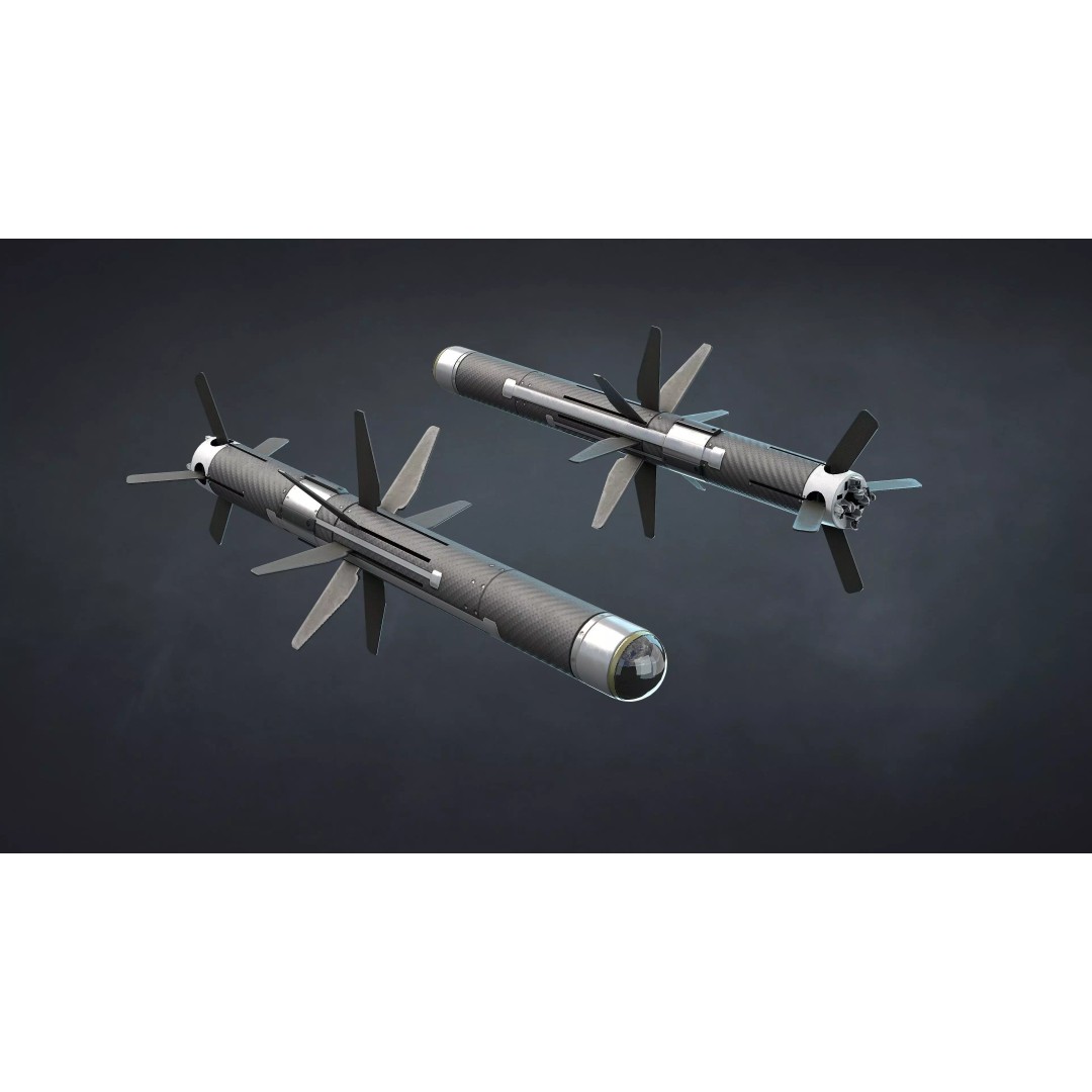 M151 Protector and M153 CROWS RWS 3D Model – Low Poly Game Asset, FBX, OBJ - View 26