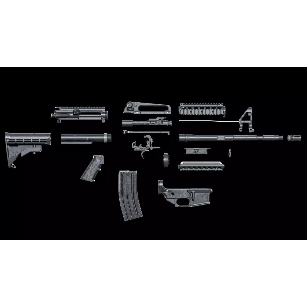 Colt M4A1 3D Model – Low Poly Game-Ready Rifle for Unity & Unreal - View 5