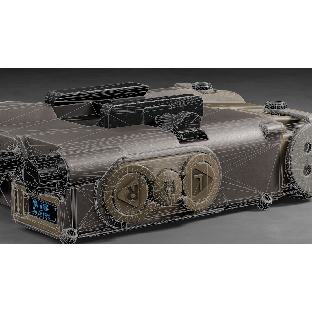 L3 Harris SPEAR Rangefinder 3D Model – Low Poly Game Asset, FBX