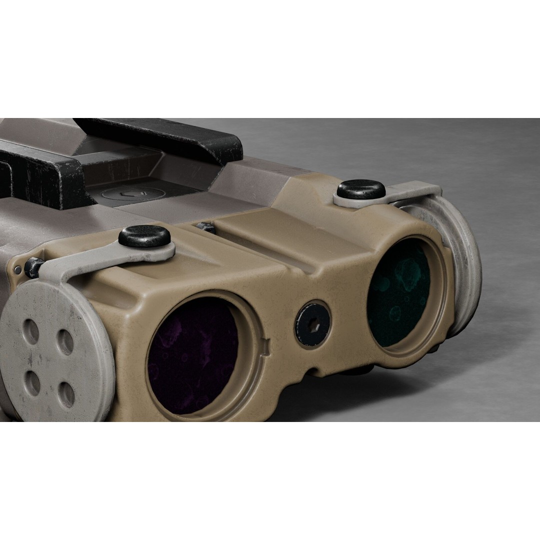 L3 Harris SPEAR Rangefinder 3D Model – Low Poly Game Asset, FBX - View 15
