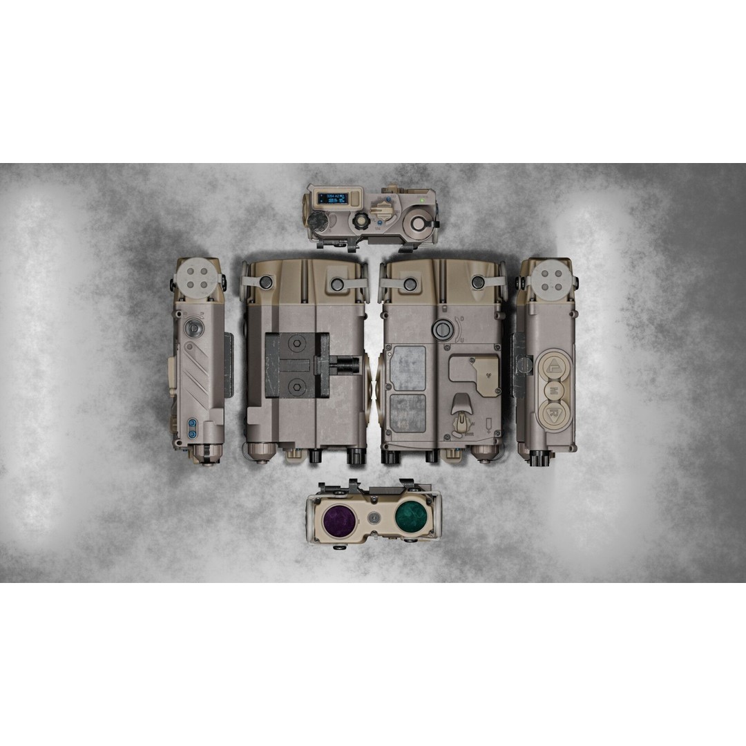 L3 Harris SPEAR Rangefinder 3D Model – Low Poly Game Asset, FBX - View 20