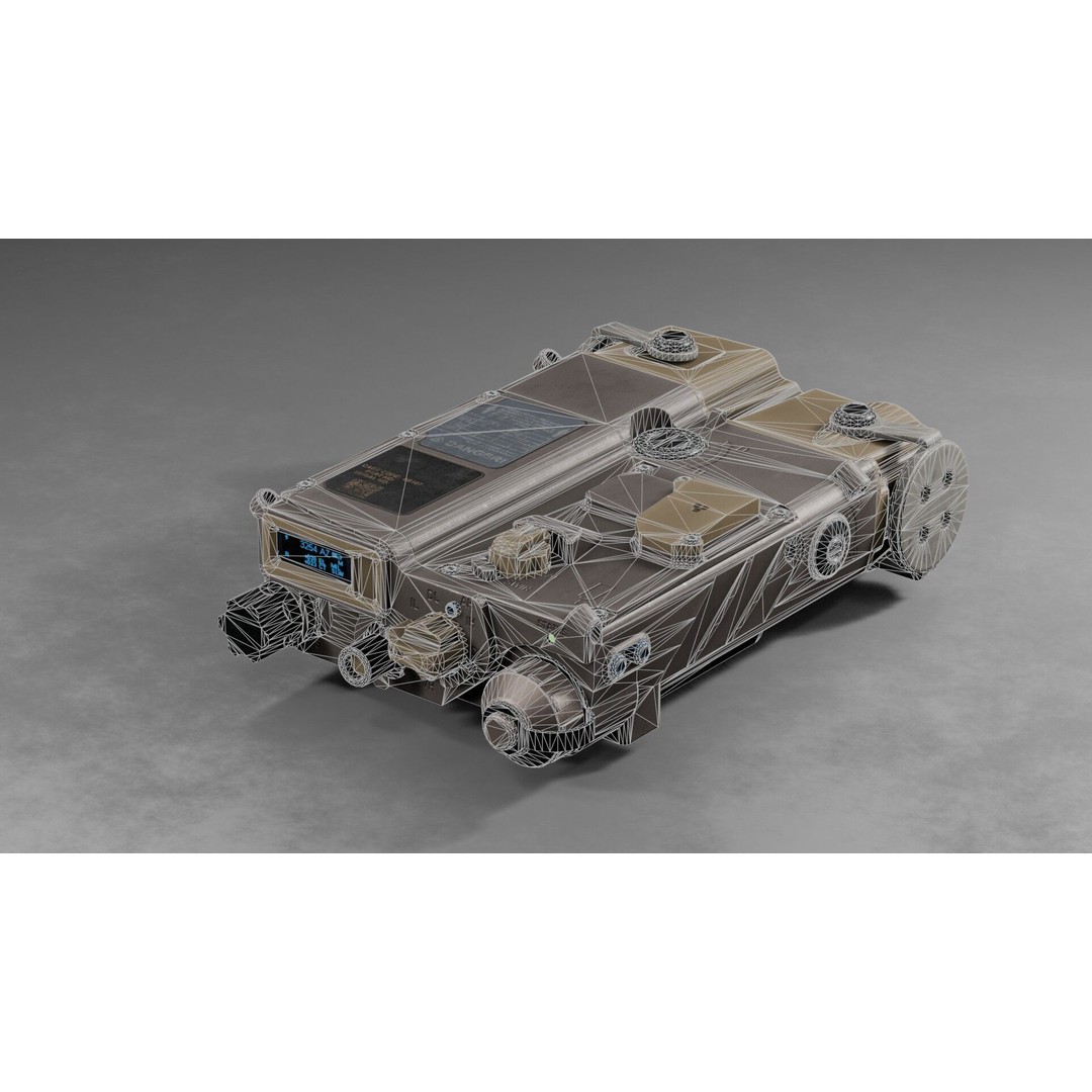 L3 Harris SPEAR Rangefinder 3D Model – Low Poly Game Asset, FBX - View 24