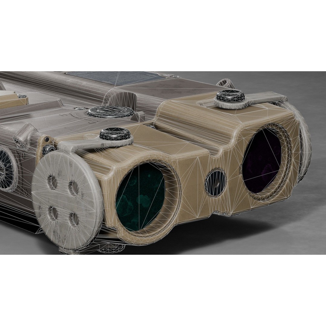 L3 Harris SPEAR Rangefinder 3D Model – Low Poly Game Asset, FBX - View 25