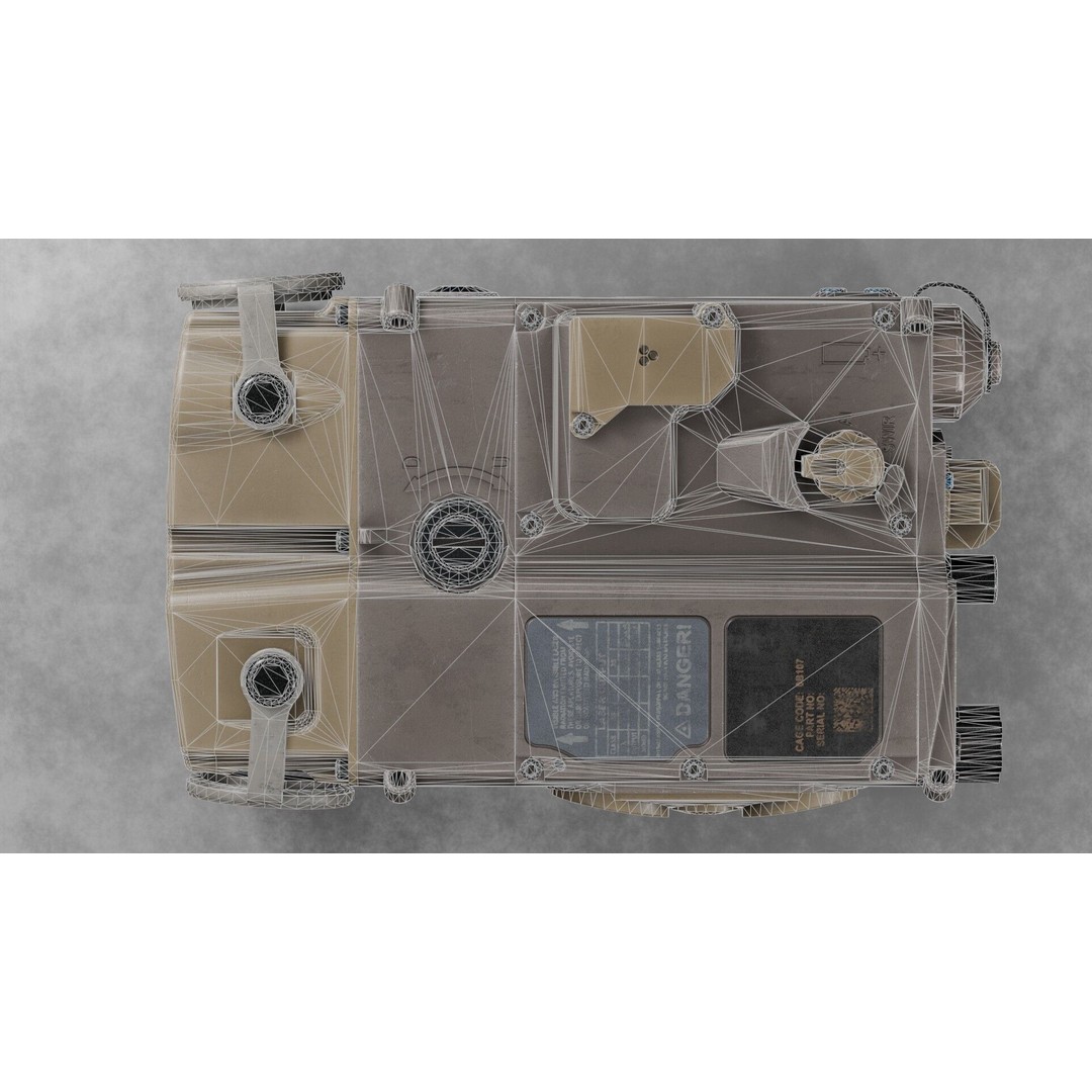 L3 Harris SPEAR Rangefinder 3D Model – Low Poly Game Asset, FBX - View 28