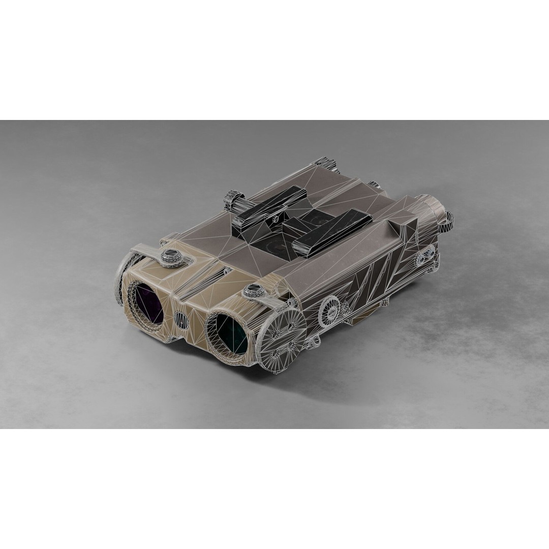 L3 Harris SPEAR Rangefinder 3D Model – Low Poly Game Asset, FBX - View 31