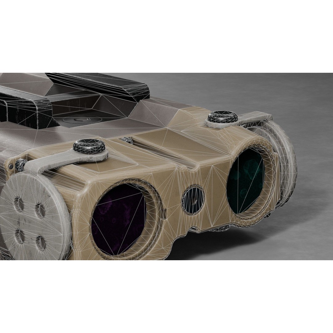 L3 Harris SPEAR Rangefinder 3D Model – Low Poly Game Asset, FBX - View 34