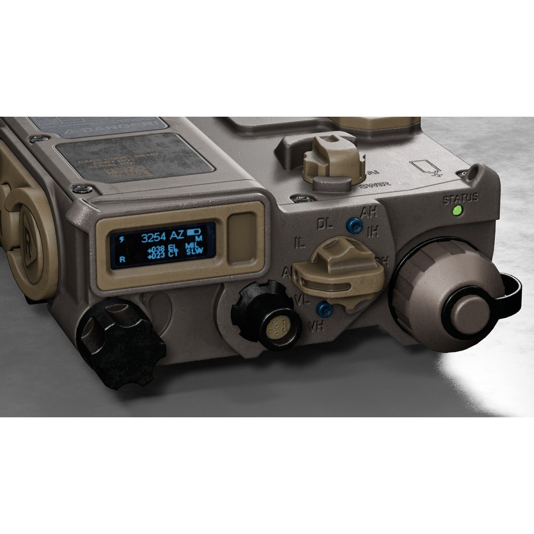 L3 Harris SPEAR Rangefinder 3D Model – Low Poly Game Asset, FBX - View 8