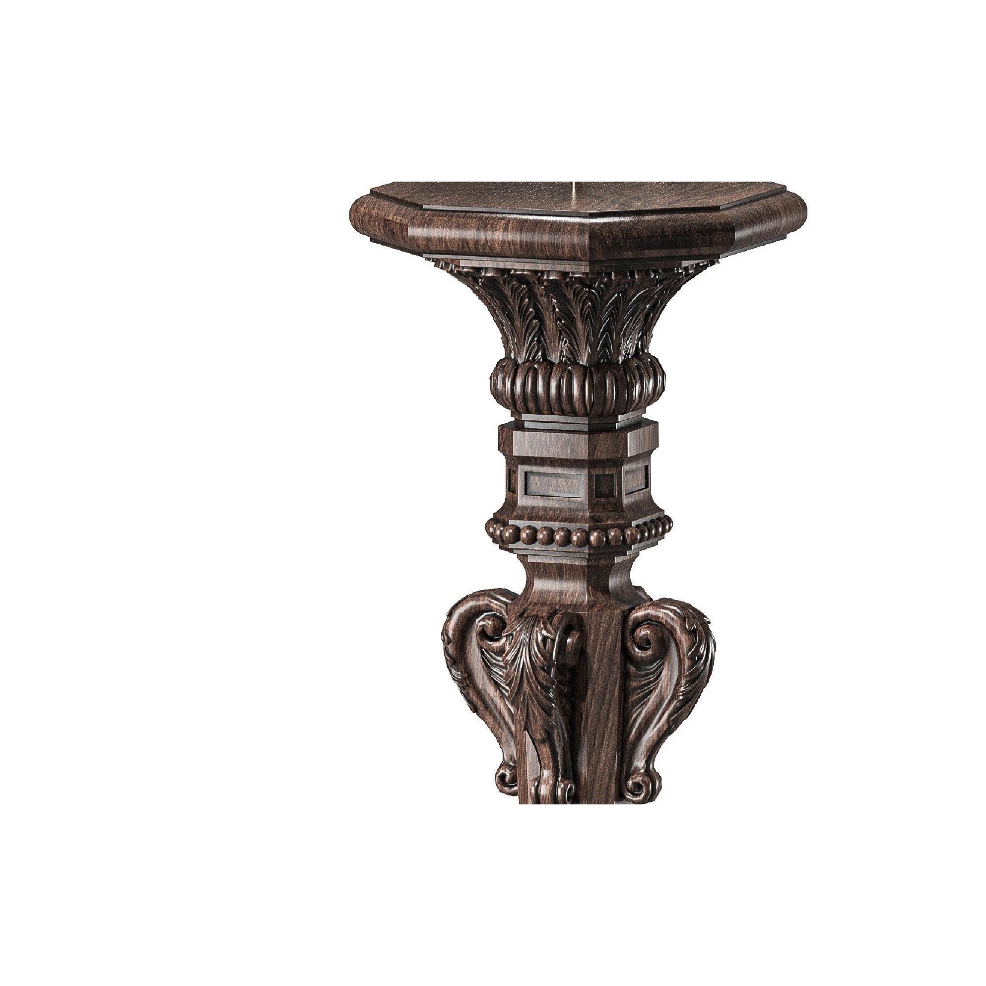 Roberto Elegant Floor Lamp - Game-Ready 3D Model - View 7