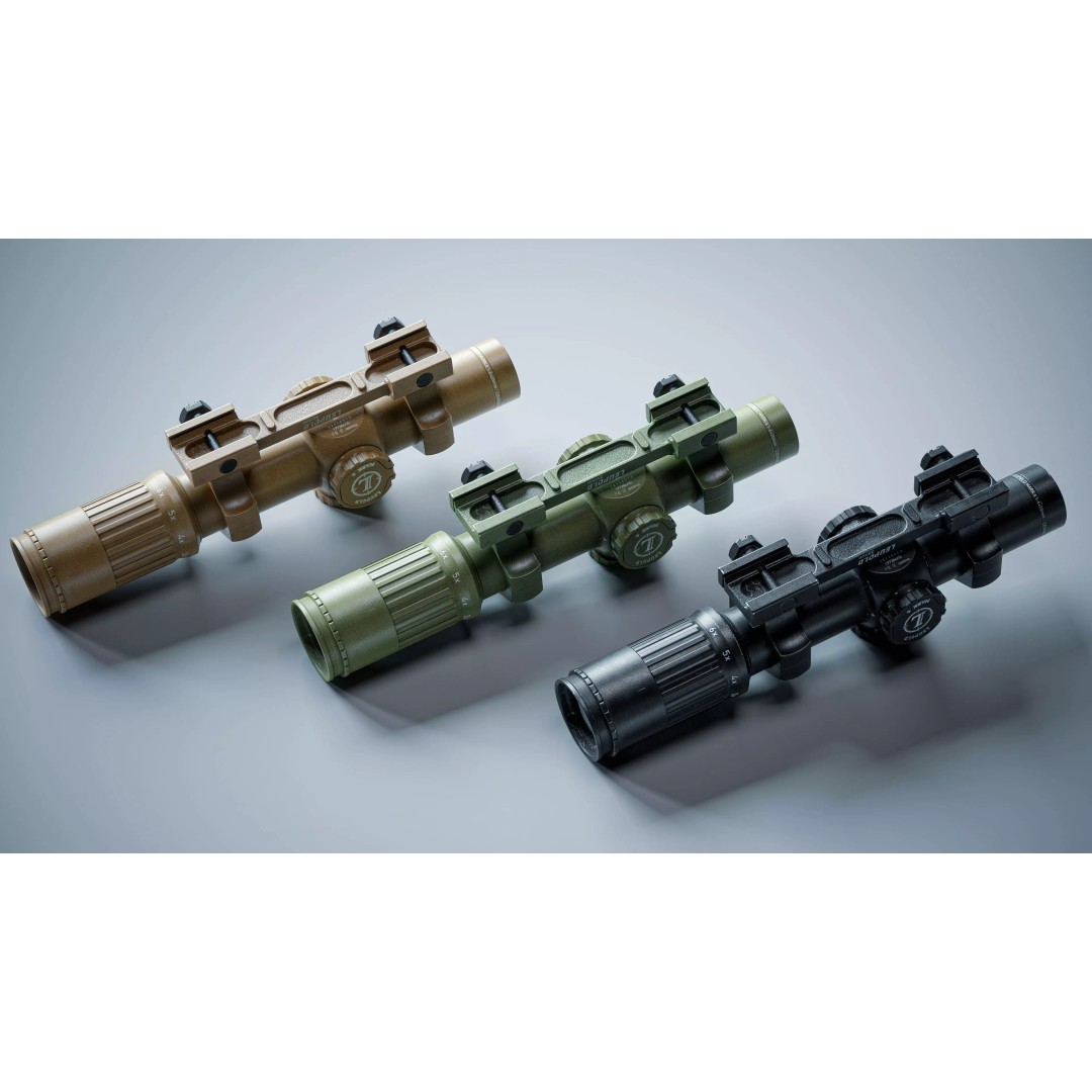 Leupold Mark 6 3D Model – Low Poly Sniper Scope, Rigged, PBR Textures - View 12