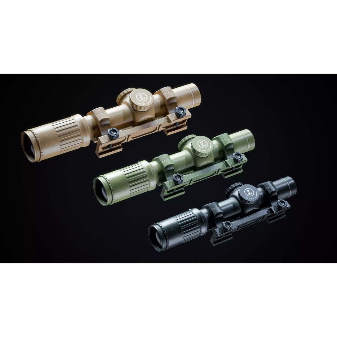 Leupold Mark 6 3D Model – Low Poly Sniper Scope, Rigged, PBR Textures - View 13