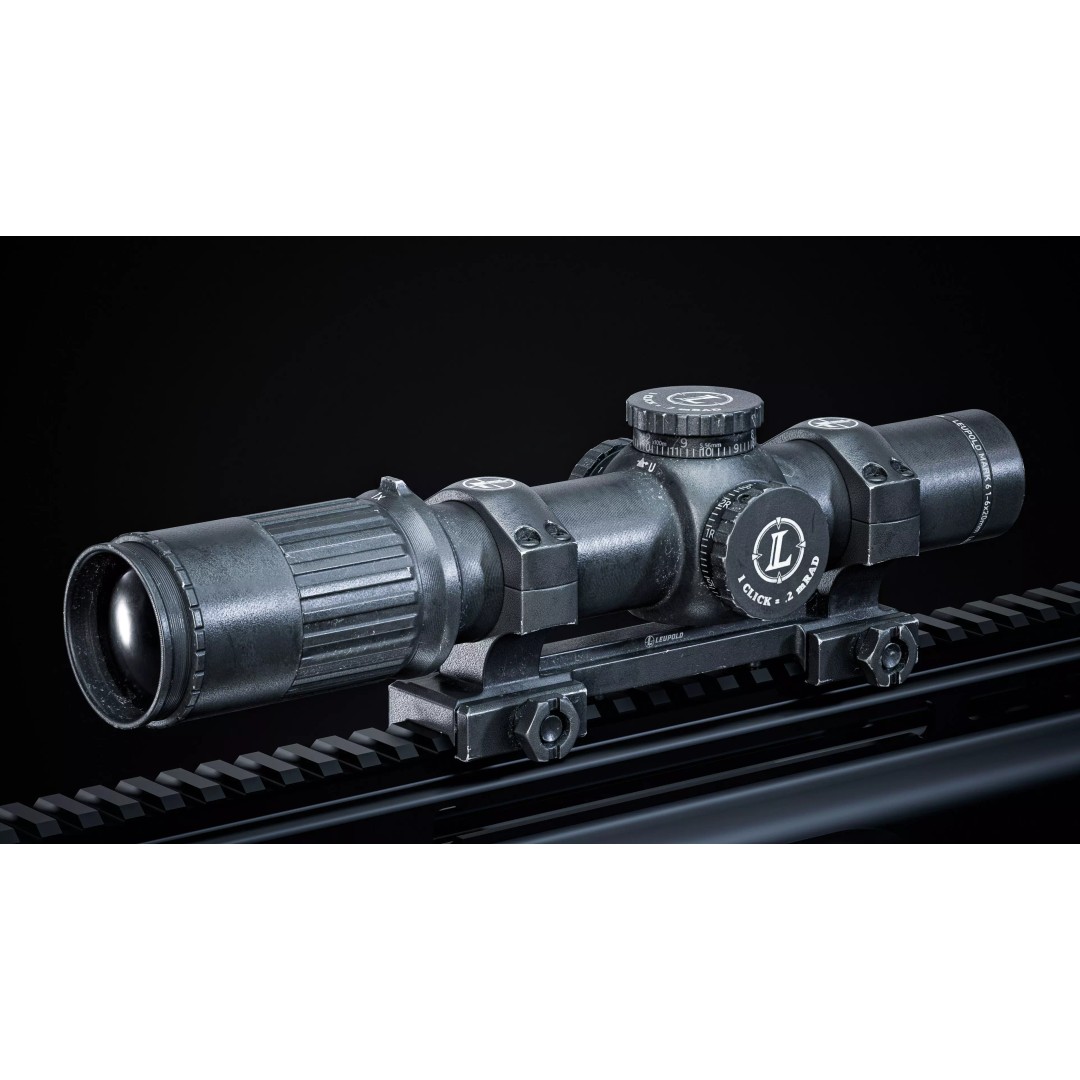 Leupold Mark 6 3D Model – Low Poly Sniper Scope, Rigged, PBR Textures - View 4