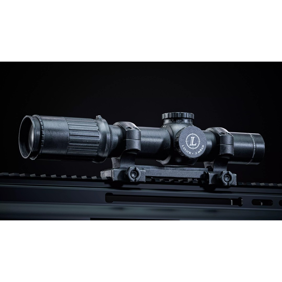 Leupold Mark 6 3D Model – Low Poly Sniper Scope, Rigged, PBR Textures - View 6