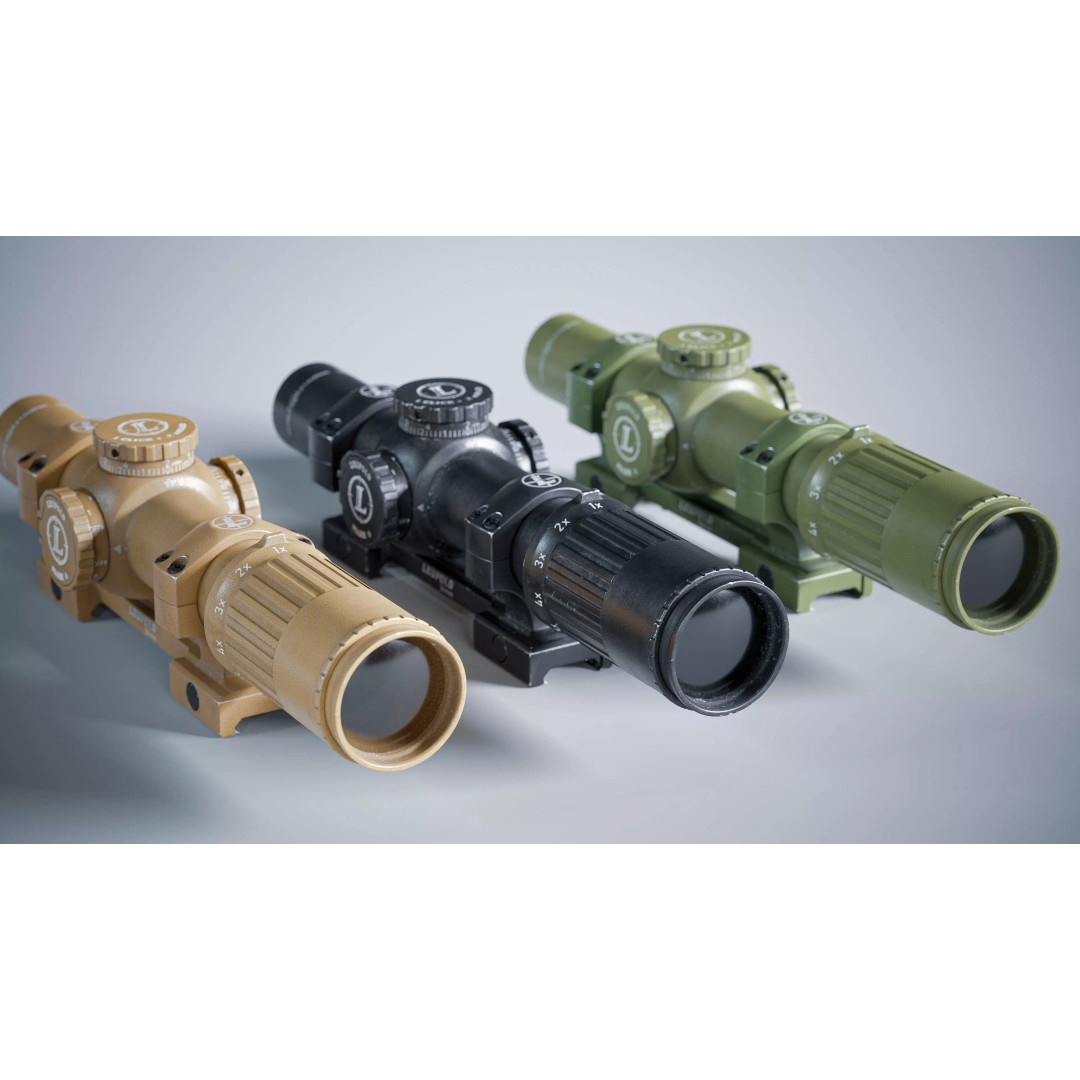Leupold Mark 6 3D Model – Low Poly Sniper Scope, Rigged, PBR Textures - View 9