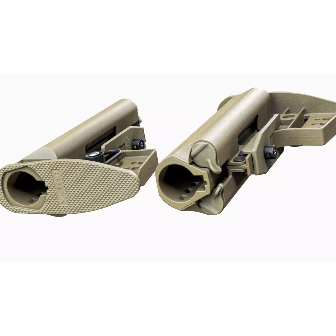Vltor AR 15 Stock 3D Model – Low Poly Game-Ready Asset, FBX, OBJ - View 19