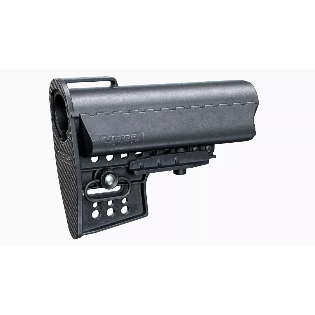 Vltor AR 15 Stock 3D Model – Low Poly Game-Ready Asset, FBX, OBJ - View 3