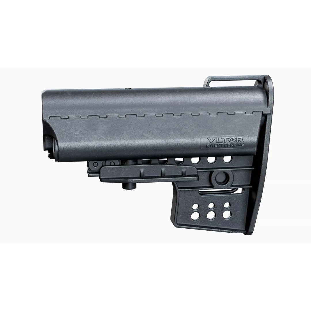 Vltor AR 15 Stock 3D Model – Low Poly Game-Ready Asset, FBX, OBJ - View 6