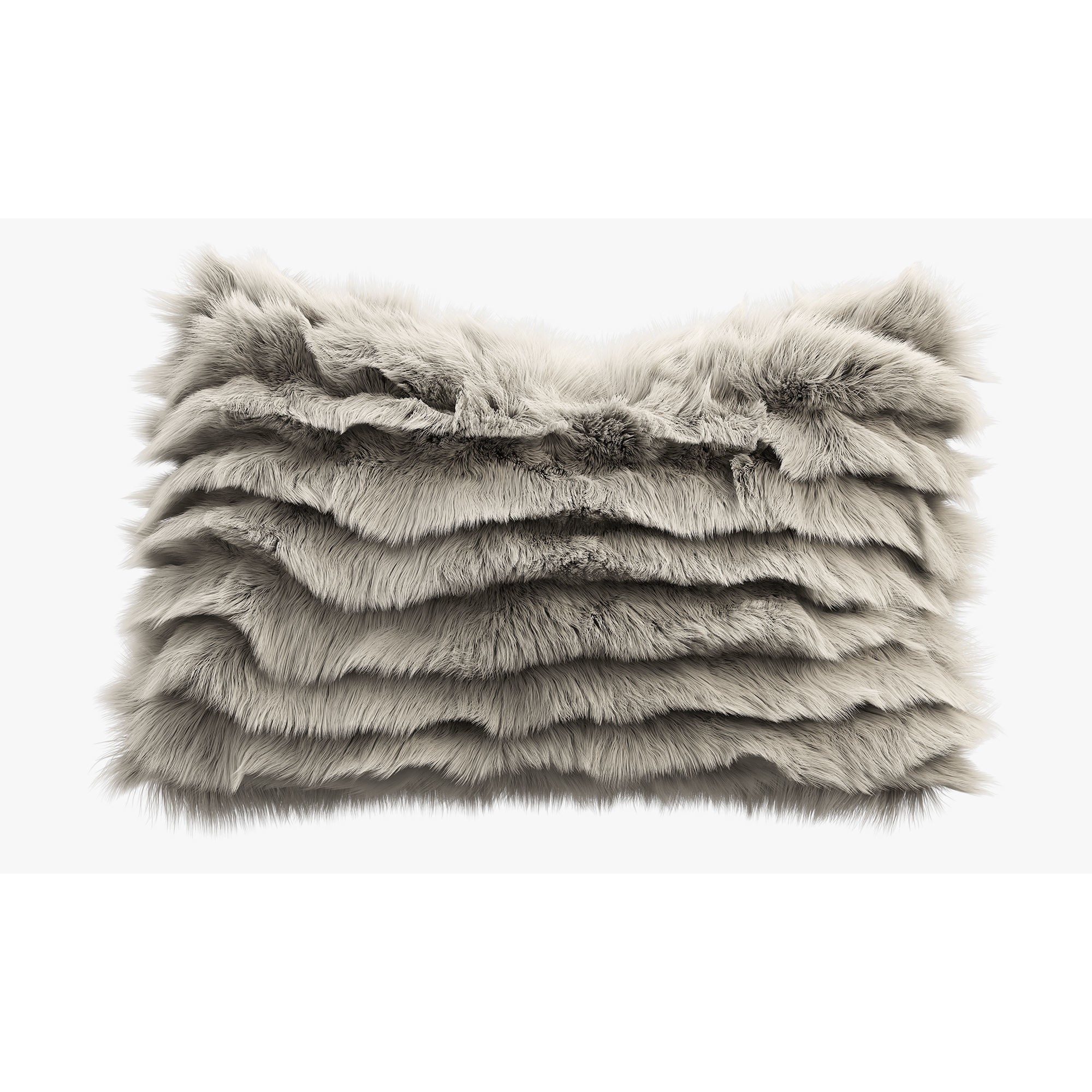 Collection of 38 Fur Pillows - High-Quality 3D Model - View 100