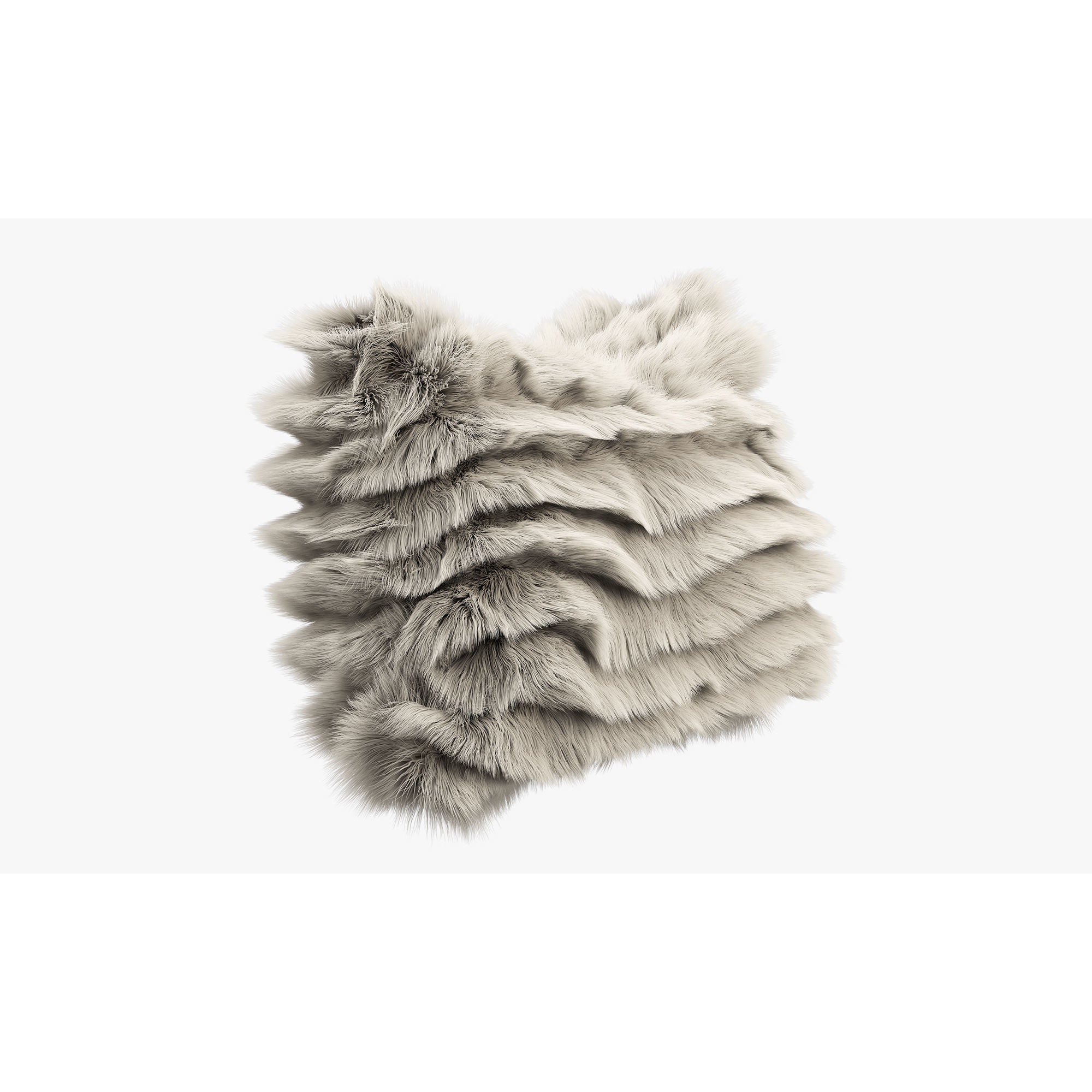 Collection of 38 Fur Pillows - High-Quality 3D Model - View 101