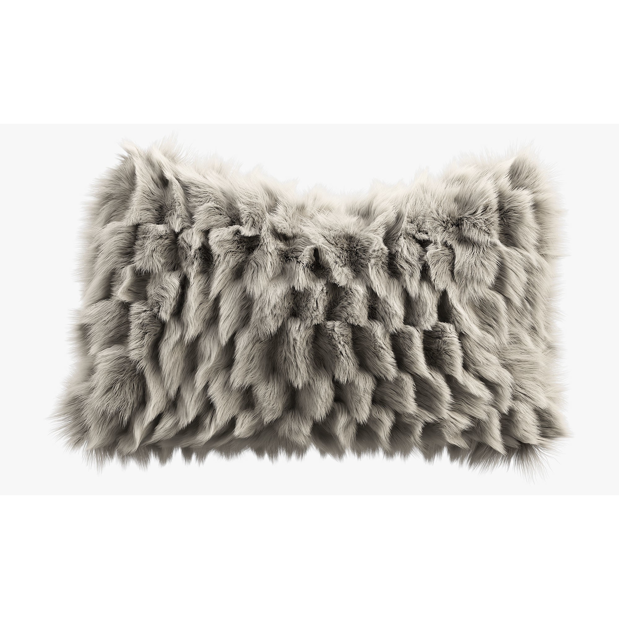 Collection of 38 Fur Pillows - High-Quality 3D Model - View 103