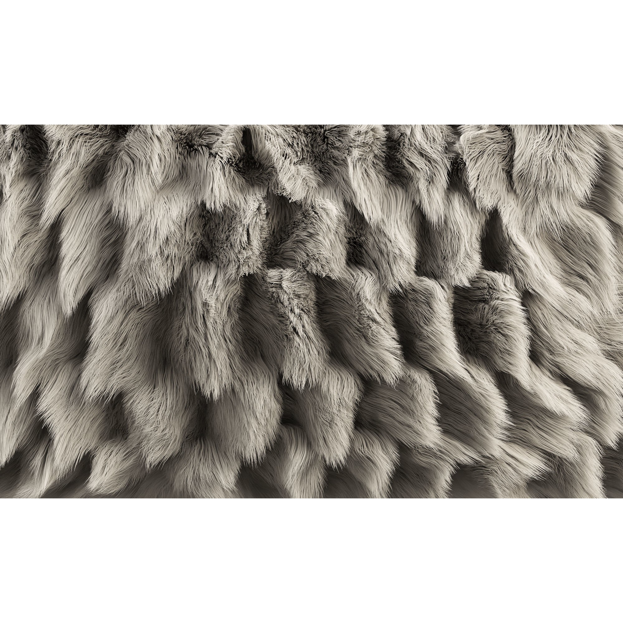 Collection of 38 Fur Pillows - High-Quality 3D Model - View 104