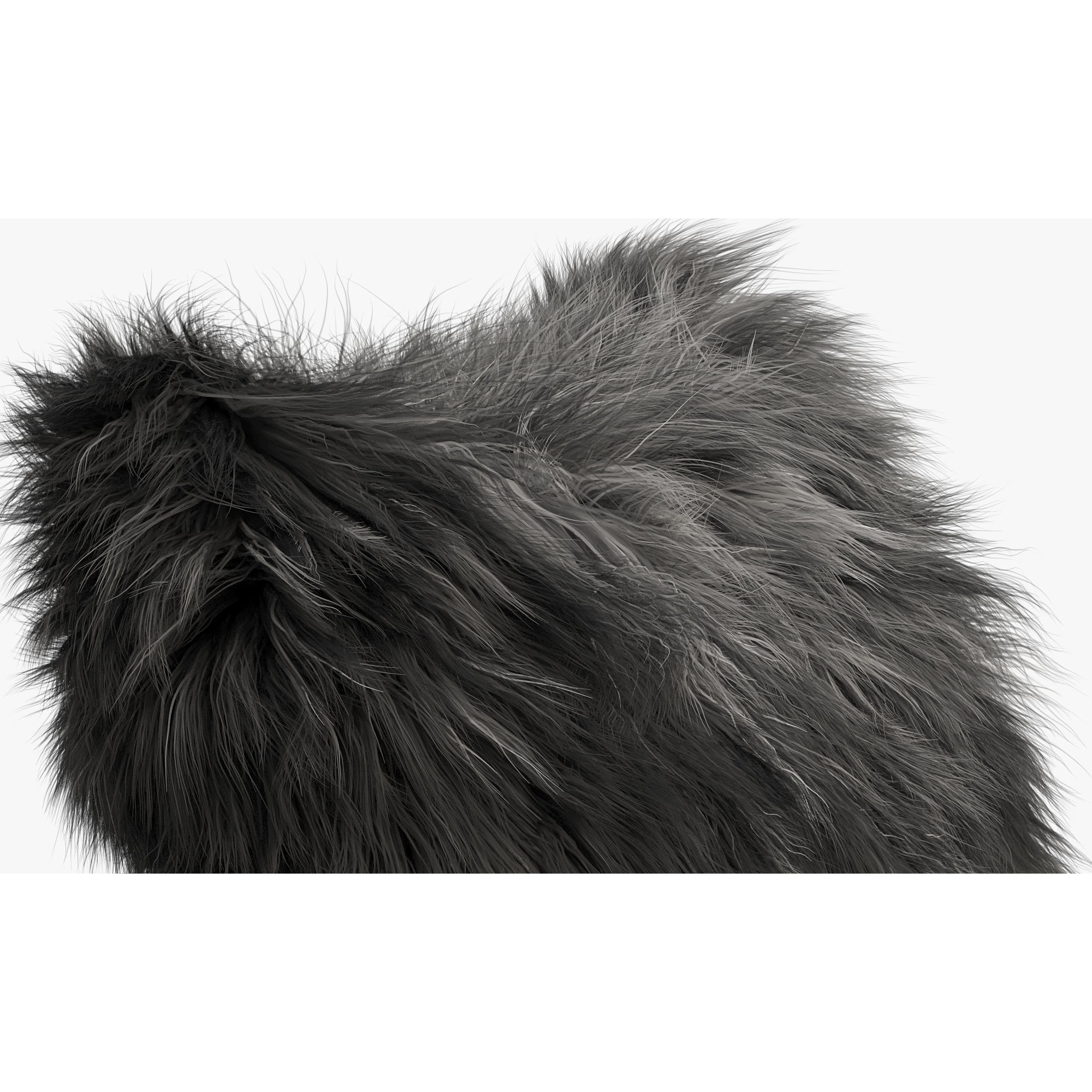 Collection of 38 Fur Pillows - High-Quality 3D Model - View 22